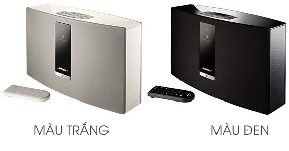 Loa bluetooth Bose SoundTouch 20III có 2 màu trắng và đen