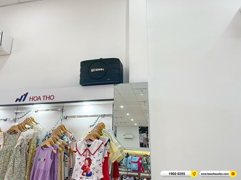 Lắp đặt dàn âm thanh Công ty Cổ phần Thời trang Hòa Thọ tại Đà Nẵng