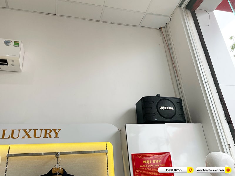 Lắp đặt dàn âm thanh Công ty Cổ phần Thời trang Hòa Thọ tại Đà Nẵng