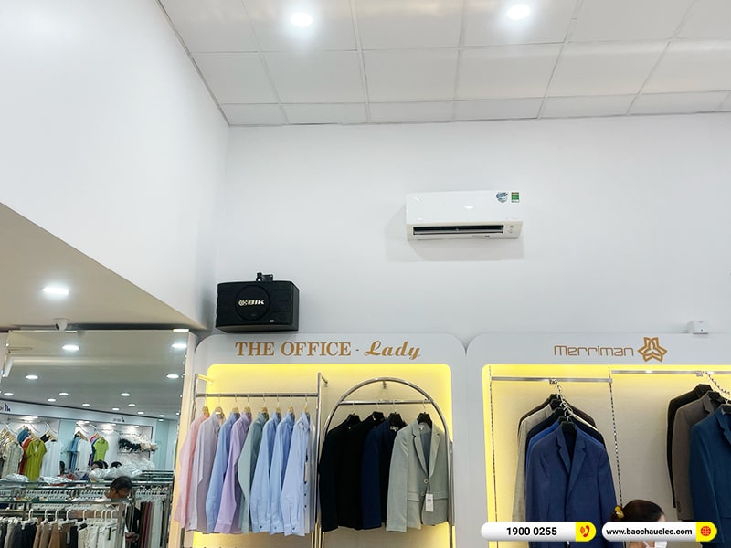 Lắp đặt dàn âm thanh Công ty Cổ phần Thời trang Hòa Thọ tại Đà Nẵng