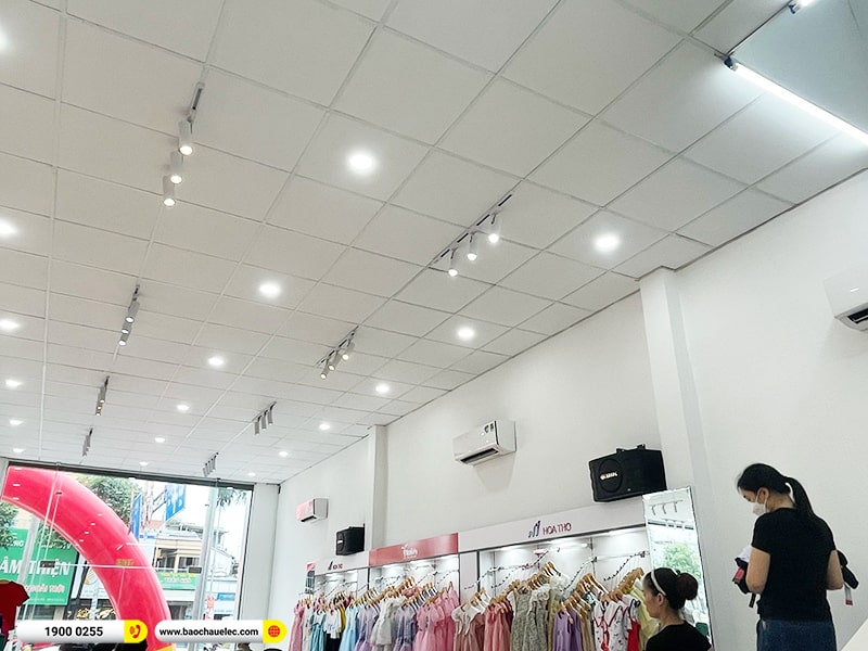 Lắp đặt dàn âm thanh Công ty Cổ phần Thời trang Hòa Thọ tại Đà Nẵng