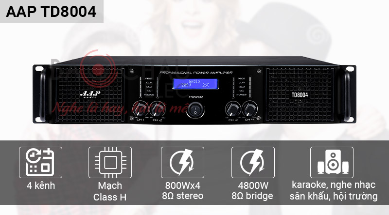 cục đẩy công suất AAP TD8004