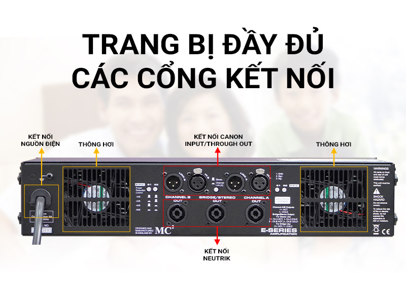 Cục đẩy công suất MC2 Audio E25