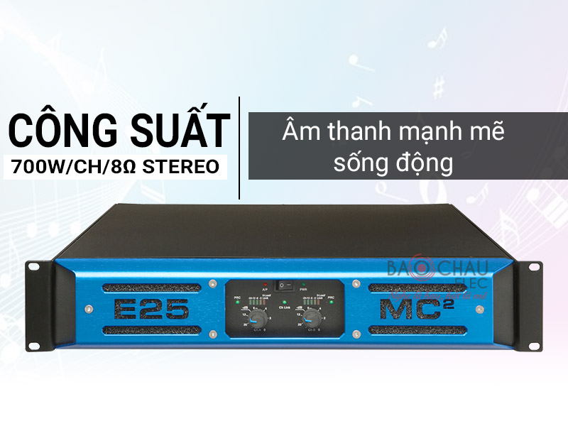 Cục đẩy công suất MC2 Audio E25
