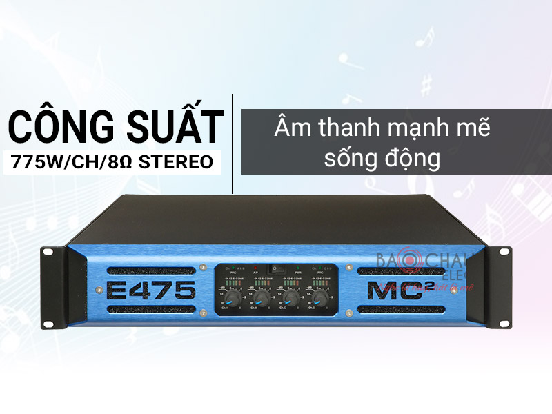 Cục đẩy công suất MC2 Audio E475 