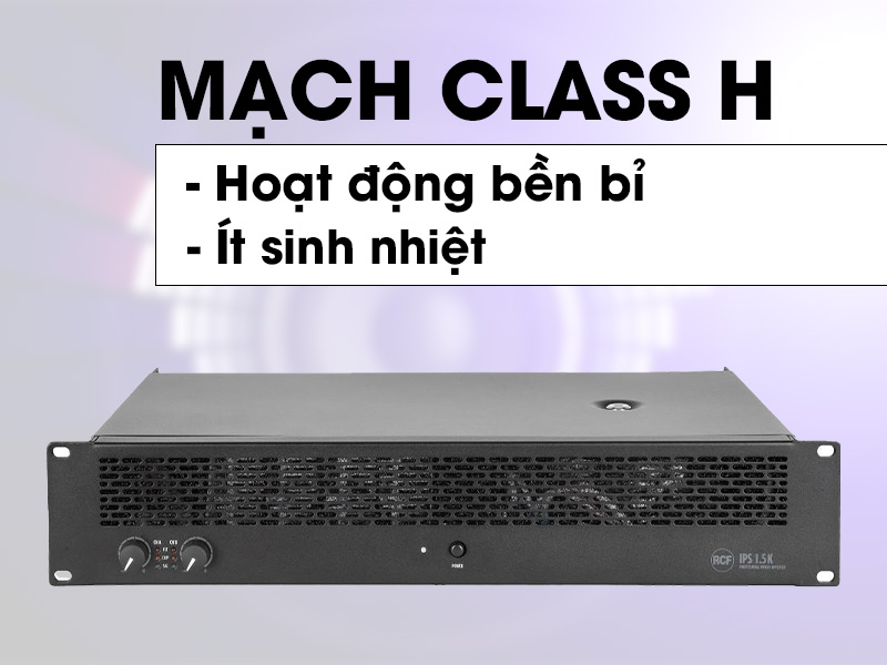Cục đẩy công suất RCF IPS 1.5K