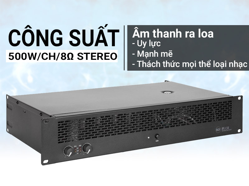 Cục đẩy công suất RCF IPS 1.5K