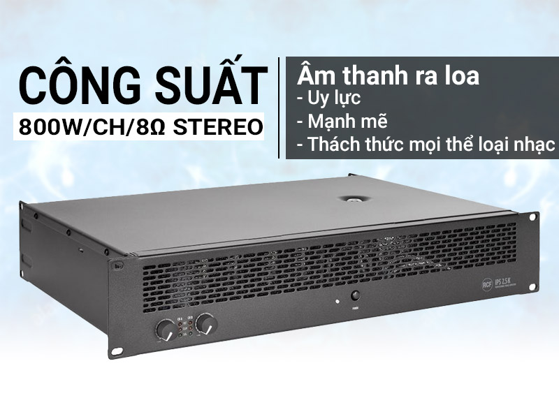 Cục đẩy công suất RCF IPS 2.5K