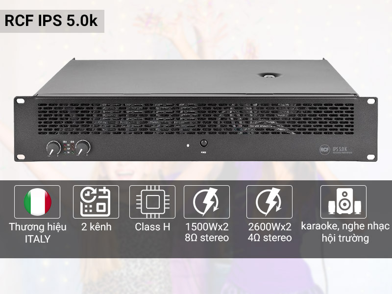 Cục đẩy công suất RCF IPS 5.0K