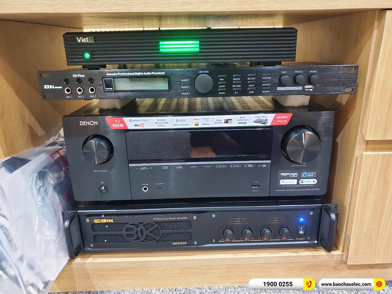 Lắp đặt dàn âm thanh trị giá hơn 90 triệu cho anh Hà tại Hà Nội