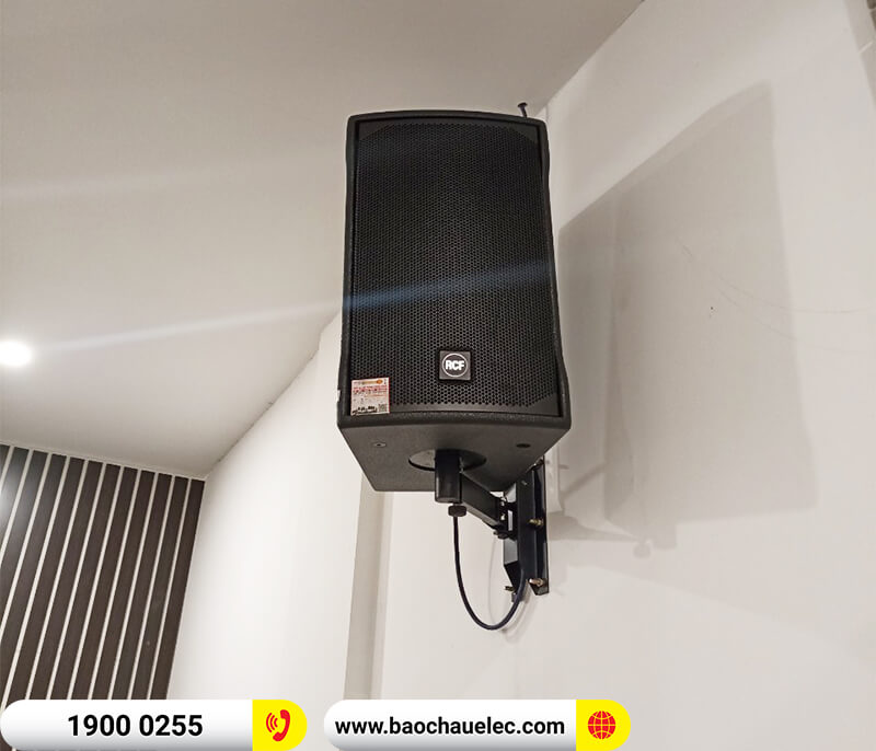 Lắp đặt dàn âm thanh quán cafe cho anh Huynh ở Bắc Giang