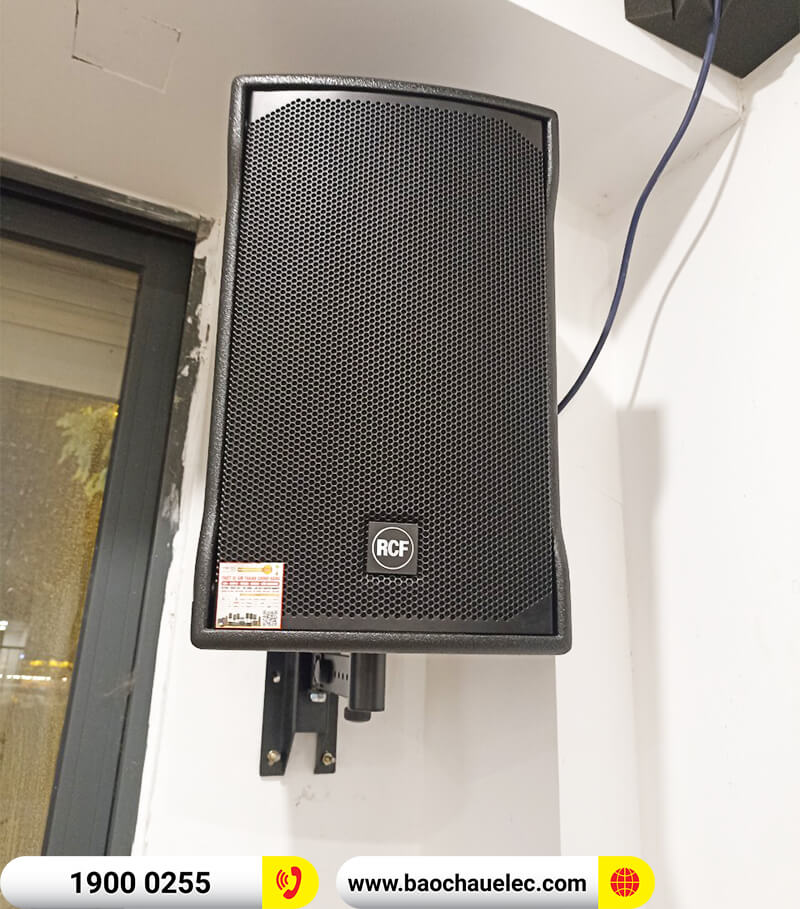 Lắp đặt dàn âm thanh quán cafe cho anh Huynh ở Bắc Giang