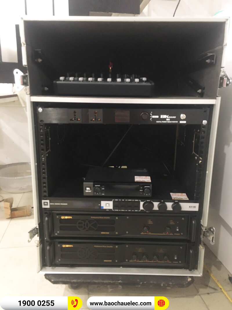 Lắp đặt dàn âm thanh quán cafe cho anh Huynh ở Bắc Giang