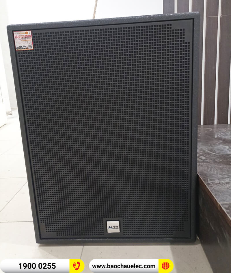 Lắp đặt dàn âm thanh quán cafe cho anh Huynh ở Bắc Giang