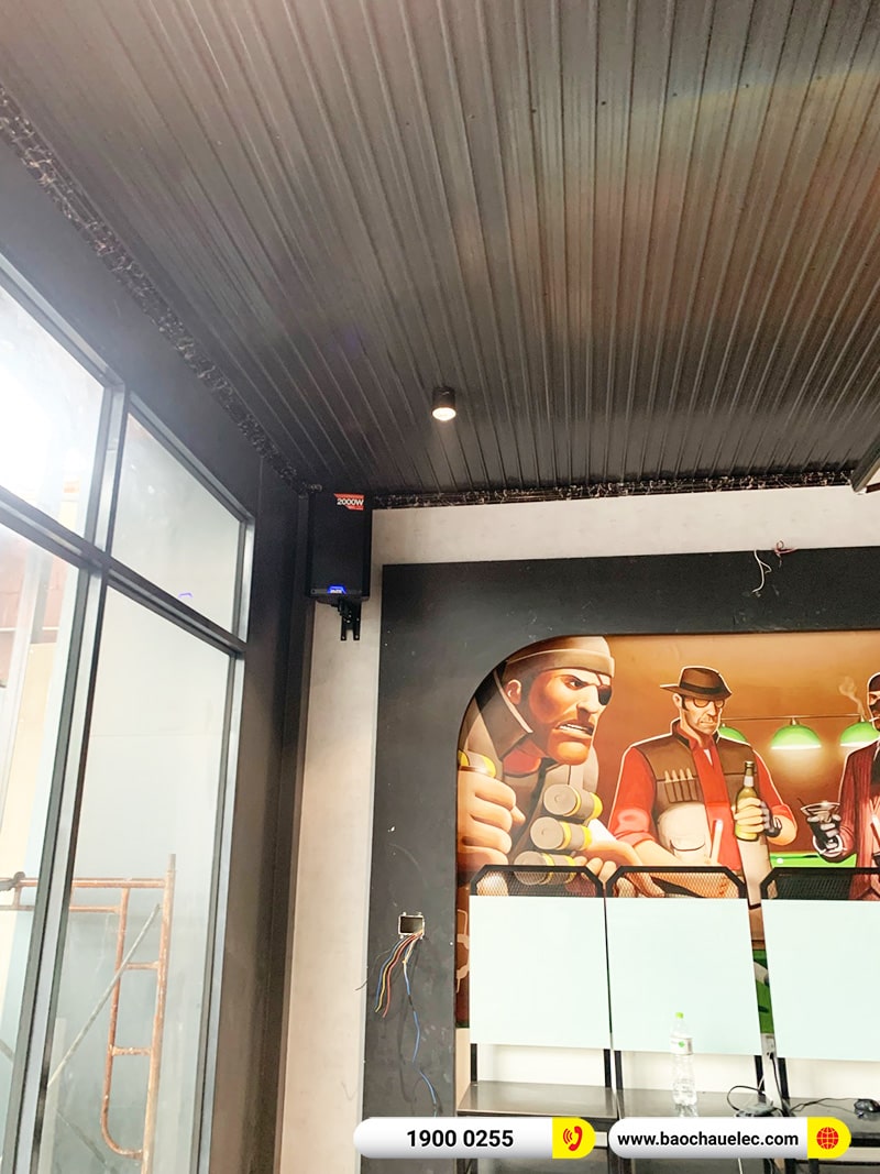 Lắp đặt dàn âm thanh 105tr cho CLB Billiards Legends tại TPHCM