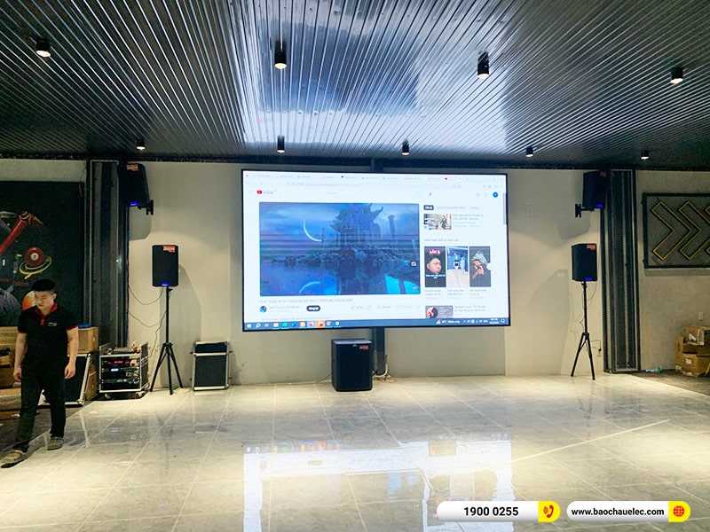 Lắp đặt dàn âm thanh 105tr cho CLB Billiards Legends tại TPHCM