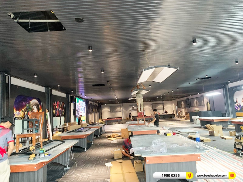 Lắp đặt dàn âm thanh 105tr cho CLB Billiards Legends tại TPHCM