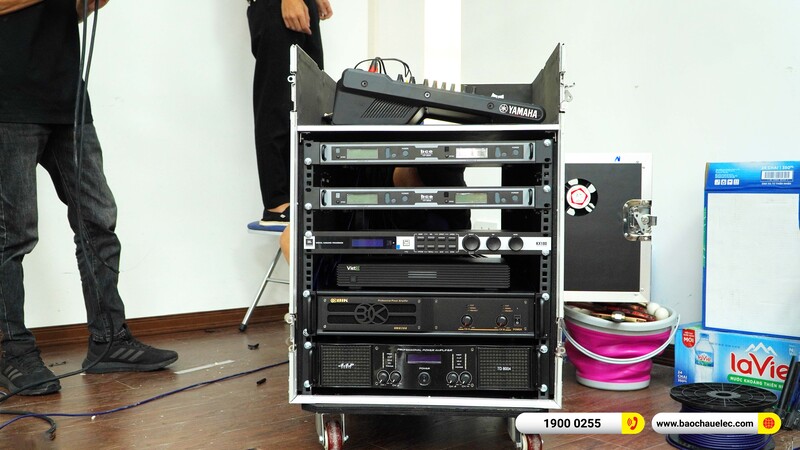 Lắp đặt hệ thống âm thanh hội trường cho công ty CP Bảo hiểm Ngân hàng Nông nghiệp