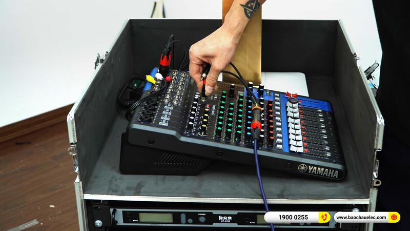 Lắp đặt hệ thống âm thanh hội trường cho công ty CP Bảo hiểm Ngân hàng Nông nghiệp