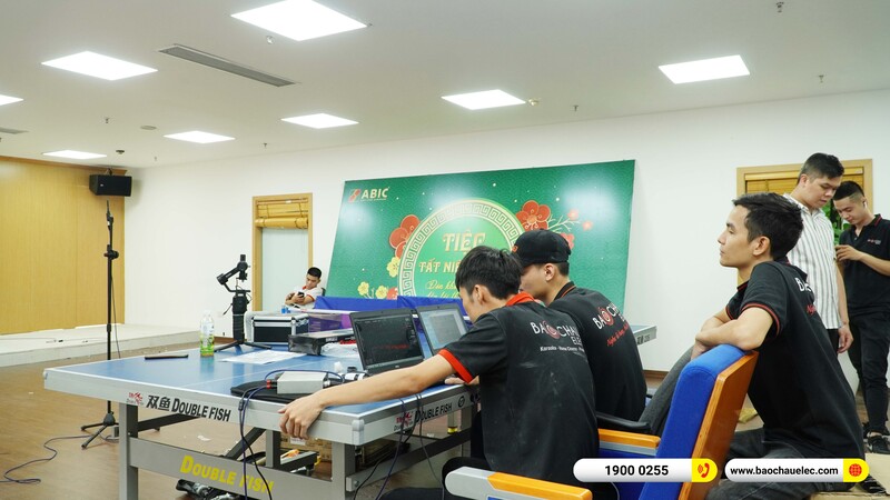 Lắp đặt hệ thống âm thanh hội trường cho công ty CP Bảo hiểm Ngân hàng Nông nghiệp