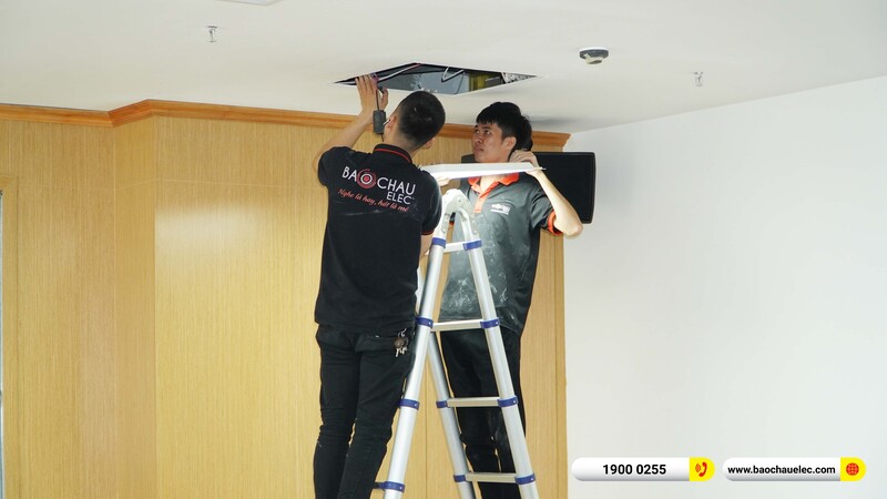 Lắp đặt hệ thống âm thanh hội trường cho công ty CP Bảo hiểm Ngân hàng Nông nghiệp