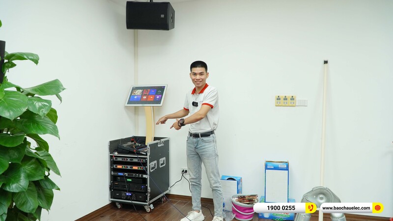 Lắp đặt hệ thống âm thanh hội trường cho công ty CP Bảo hiểm Ngân hàng Nông nghiệp