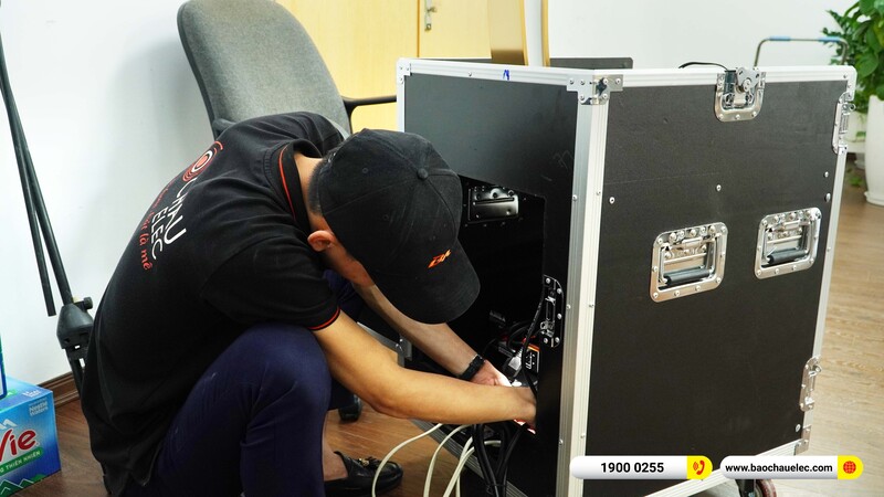 Lắp đặt hệ thống âm thanh hội trường cho công ty CP Bảo hiểm Ngân hàng Nông nghiệp