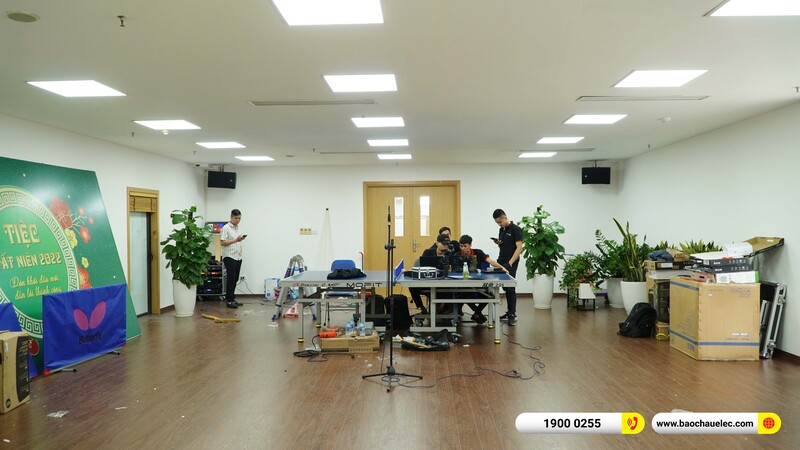 Lắp đặt hệ thống âm thanh hội trường cho công ty CP Bảo hiểm Ngân hàng Nông nghiệp