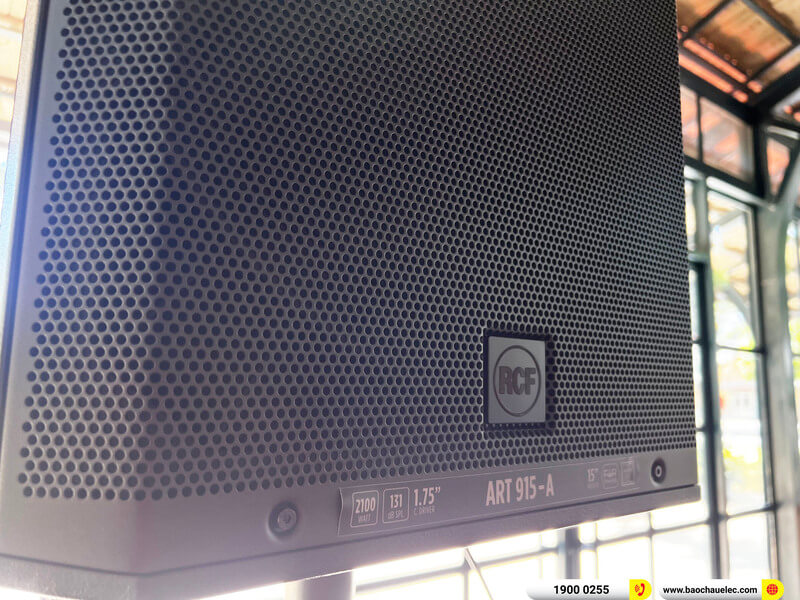 Lắp đặt dàn âm thanh RCF gần 90tr cho Tổng Công ty Khí Việt Nam ở Vũng Tàu