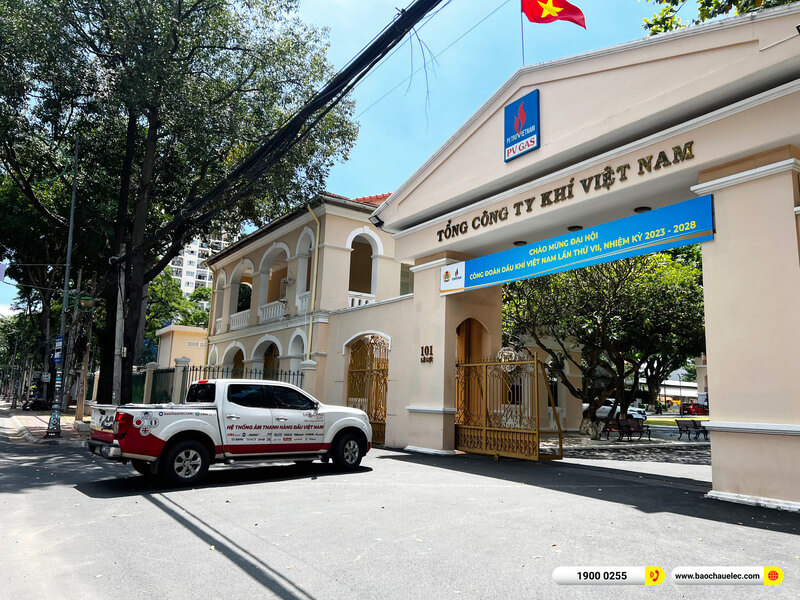 Lắp đặt dàn âm thanh RCF gần 90tr cho Tổng Công ty Khí Việt Nam ở Vũng Tàu