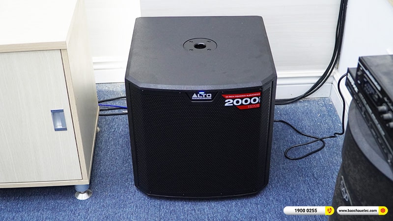 Lắp đặt dàn âm thanh hội trường Công ty Cổ Phần Vật tư Nông sản