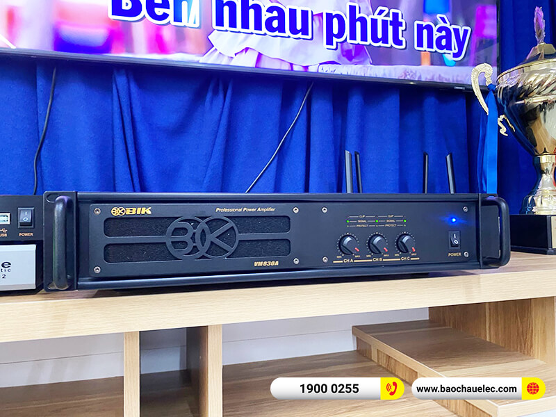 Lắp đặt dàn âm thanh hội trường trị giá gần 60 triệu cho Công ty Pungkook Saigon 2 tại Bình Dương