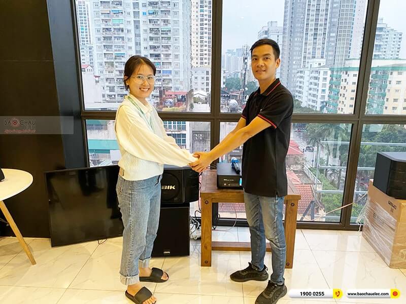 Lắp đặt hệ thống âm thanh công ty TNHH Giáo dục và thương mại Riki Việt Nam