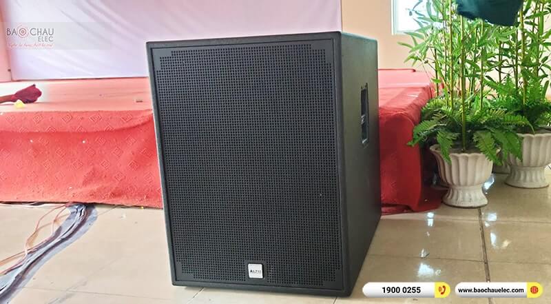 Lắp đặt hệ thống âm thanh hội trường Công ty CP thiết bị điện và xây dựng VN ở Hải Dương