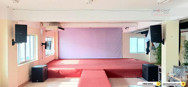 Lắp đặt hệ thống âm thanh hội trường Công ty CP thiết bị điện và xây dựng VN ở Hải Dương