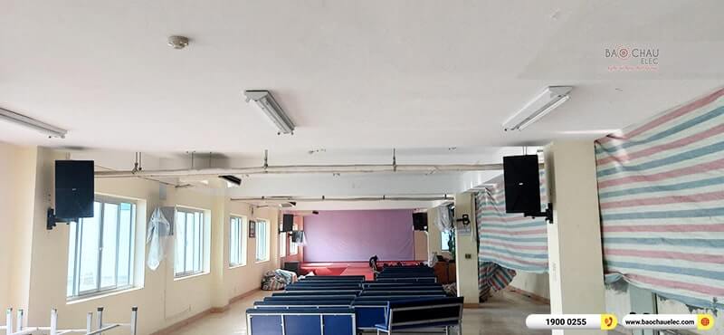 Lắp đặt hệ thống âm thanh hội trường Công ty CP thiết bị điện và xây dựng VN ở Hải Dương