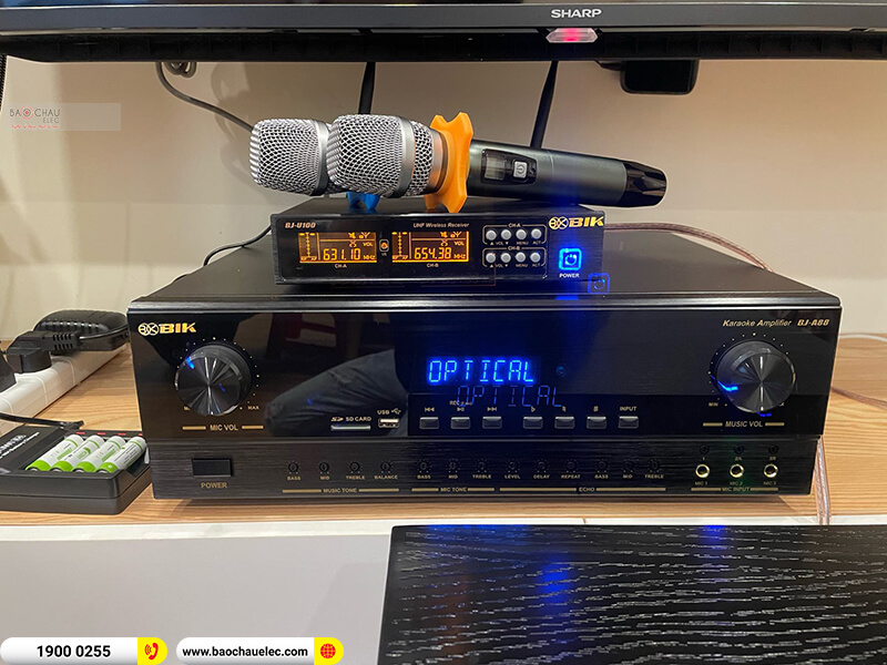 Lắp đặt dàn âm thanh công ty TNHH Thương mại Dịch vụ Trung Liên tại Bình Dương