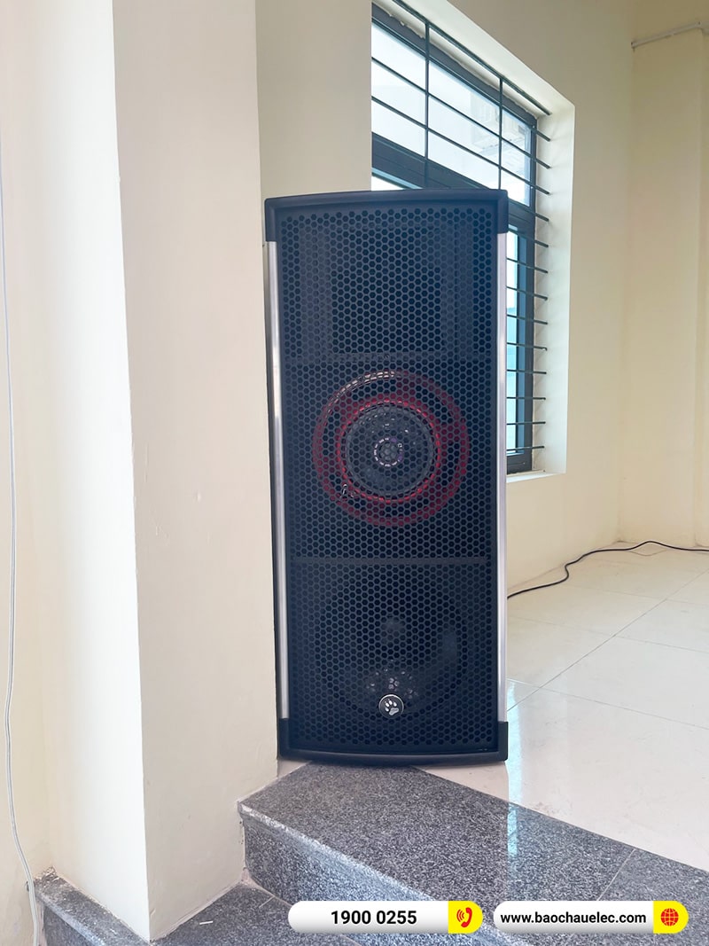 Lắp đặt dàn âm thanh hội trường Công ty CP Đầu tư xây dựng Việt Châu tại Hà Nội