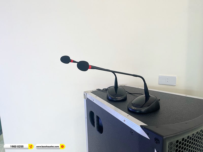 Lắp đặt dàn âm thanh hội trường Công ty CP Đầu tư xây dựng Việt Châu tại Hà Nội