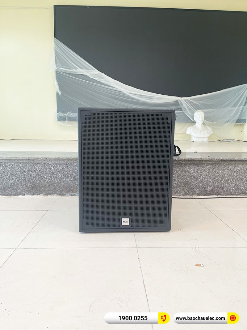 Lắp đặt dàn âm thanh hội trường Công ty CP Đầu tư xây dựng Việt Châu tại Hà Nội