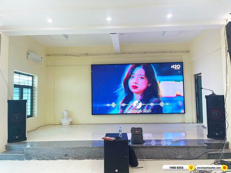 Lắp đặt dàn âm thanh hội trường Công ty CP Đầu tư xây dựng Việt Châu tại Hà Nội