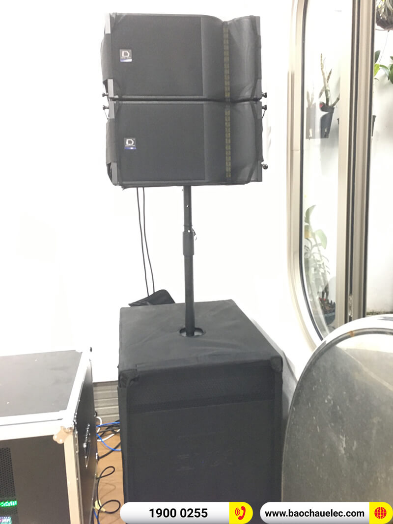 Lắp đặt dàn Line Array DMX cho anh Duy tại Đồng Nai
