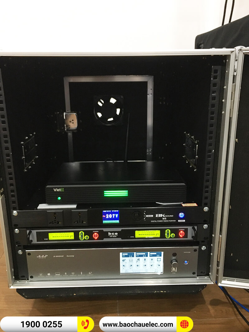 Lắp đặt dàn Line Array DMX cho anh Duy tại Đồng Nai