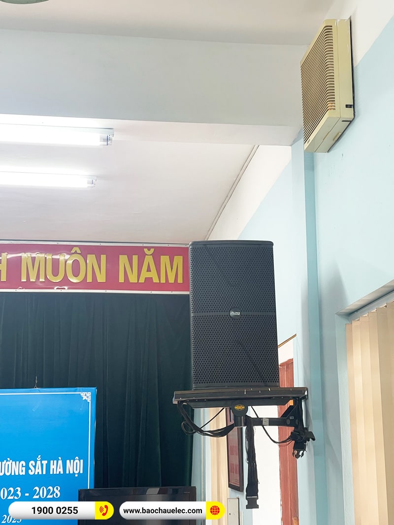 Lắp đặt dàn âm thanh hội trường cho Công ty Đường sắt Hà Nội