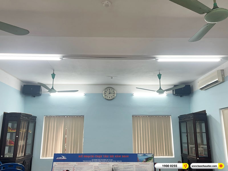 Lắp đặt dàn âm thanh hội trường cho Công ty Đường sắt Hà Nội