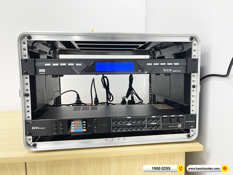 Lắp đặt dàn âm thanh hội trường trị giá gần 40 triệu cho công ty TNHH TM Tổng hợp HTV tại Hà Nội