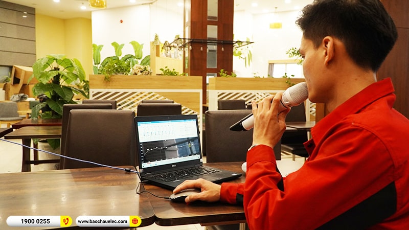 Lắp đặt dàn âm thanh hội trường cho đơn vị tại Hà Nội