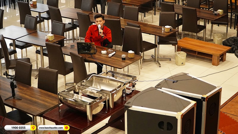 Lắp đặt dàn âm thanh hội trường cho đơn vị tại Hà Nội