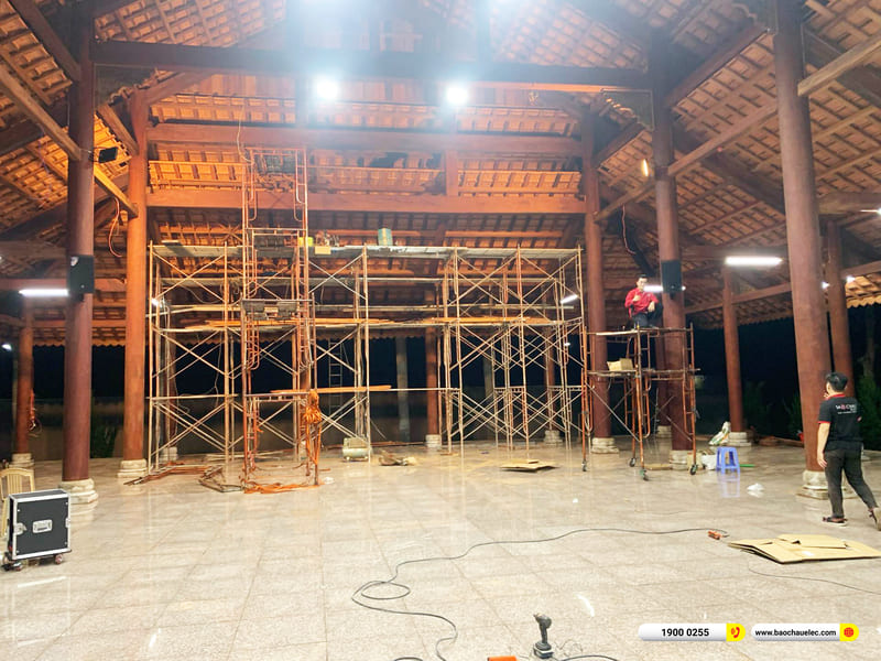 Lắp đặt dàn âm thanh hơn 395tr cho thiền viện ở Đồng Nai