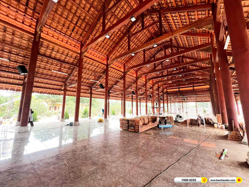 Lắp đặt dàn âm thanh hơn 395tr cho thiền viện ở Đồng Nai
